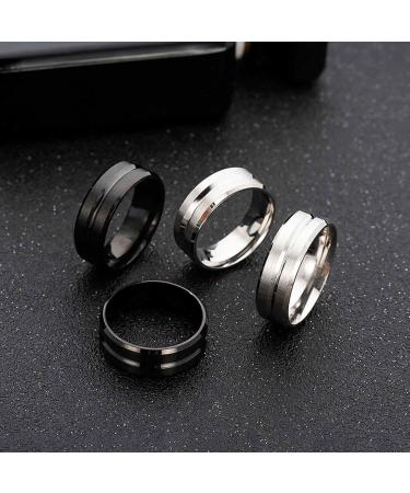 Magnetic Field Therapy Rings - Detox & Lymphatic Drainage - Stylish Weight Loss Ring for Men & Women - Elegant Silver Design (Size 13) - Buy Online on GoSupps.com