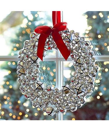100PCS 1 Inch Silver Jingle Bells - Christmas Craft Decorations for Party, Wedding & DIY Projects - Buy Online on GoSupps.com