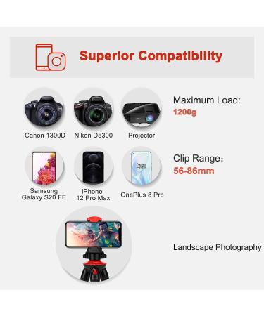 Fotopro UFO Flexible Camera Tripod with Phone Mount for Vlogging - Buy Online on GoSupps.com
