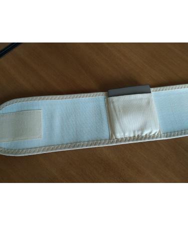Ventral Hernia Reduction Binder for Men and Women - Waist Circumference 33-37 inch - Abdominal Support Belt with Navel Pad and Comfort Band - Buy Online on GoSupps.com