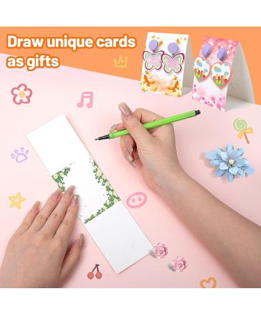 100 Pcs Standing Earring Display Cards with 200 Pcs Earring Backs - White | Ideal for DIY Earrings and Jewelry Display - Buy Online on GoSupps.com