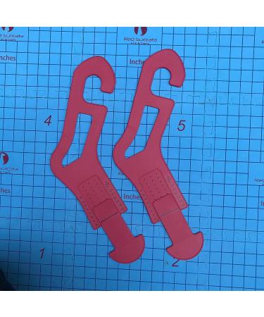 Red Suricata Adjustable Sock Blockers - Pair of Socking Stretchers for Knitting & Crochet Socks - Buy Online on GoSupps.com