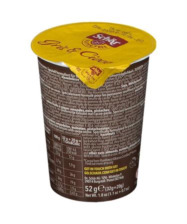 Buy 6x Schar Gris & Ciocc Gluten-Free Grissini with Cocoa Cream - Delicious 52g Snack for International Shipping - Buy Online on GoSupps.com