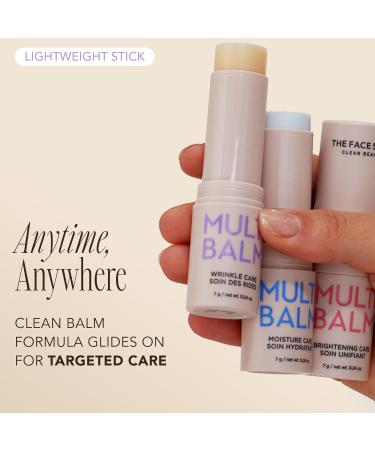 The Face Shop Wrinkle Care Multi Balm - Anti-Wrinkle Moisturizer for Fine Lines & Neck | Korean Skin Care with Castor Moringa & Argan Oil - Shop Internationally - Buy Online on GoSupps.com
