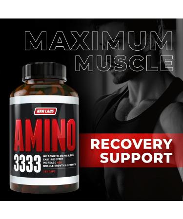 NAR LABS Real Amino Acid Complex 333 Capsules - Buy Online on GoSupps.com
