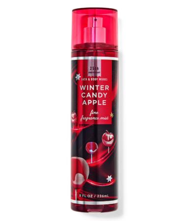 Bath and Body Spray Winter Candy Apple Long Lasting Fine Fragrance Mist | 8 fl oz / 236 ml | BBW 8 Fl Oz (Pack of 1) Winter Candy Apple