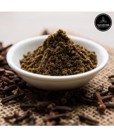 Naturevibe Botanicals Clove Powder 453 grams (1lbs) Indian Spice | Best Aromatic Spice Clove Powder 453g - Buy Online on GoSupps.com