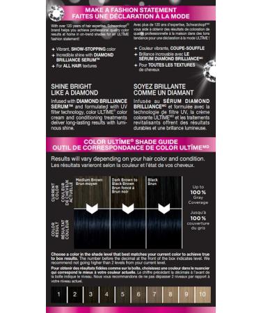 Schwarzkopf Color Ultime Hair Color Cream - Sapphire Black - Buy Online on GoSupps.com