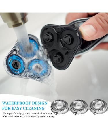 SH50 Replacement Heads for Series 5000 Shavers - 3 Silver Compatible Heads for Optimal Performance | Buy Now - Buy Online on GoSupps.com
