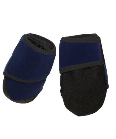 Healers Nonslip Paw Protection Dog Booties for Medium Size Dogs - Soft Comfortable Dog Boots With Best Paw Traction - Gauze Included (Blue) Medium 1 - Buy Online on GoSupps.com