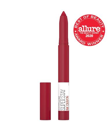 Maybelline Super Stay Ink Crayon Matte Lipstick - Check Yourself 0.04 oz (Pack of 2) | Longwear Makeup for All Skin Types - International Shipping Available - Buy Online on GoSupps.com