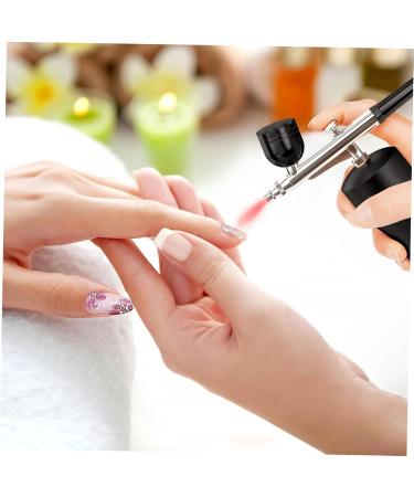 MAGICLULU 1 Set Cordless Airbrush Manicure Kit Airbrush Paint Kit Airbrush Kit Nail Art Supplies Nail Airbrush Electric Airbrush Painted Charging Cable Handheld Aluminum Alloy 12.00X4.20X4.20CM Picture 1 - Buy Online on GoSupps.com
