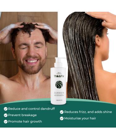 Thik&Fix Hair Thickening & Growth Conditioner - Effective Treatment for Women's Hair Loss | 15.2 fl oz | Restore Hair Cycle - Buy Online on GoSupps.com