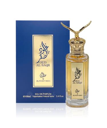 Oud Al Saqr Perfume Eau De Parfum 100ml - Unisex Fragrance with Grapefruit Mint Jasmine Sandalwood Vanilla Woody Notes - Long-Lasting All-Day Scent luxury Vanilla Perfume
