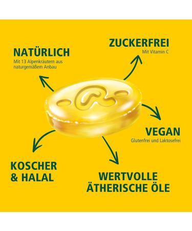 Buy Ricola Lemon Balm 75g - Swiss Herbal Candy Sugar-Free Vegan Made with 13 Alpine Herbs Refreshing Lemon Taste - International Shipping - Buy Online on GoSupps.com