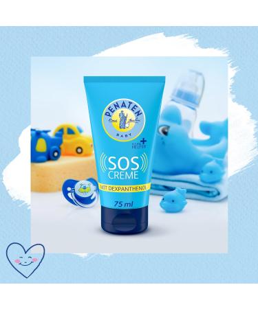 Penaten Baby Care SOS Cream 75ml - Little Helpers with Dex-Panthenol for Redness Relief | International Shipping - Buy Online on GoSupps.com
