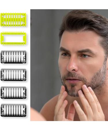 6Pcs Guide Comb Attachments Face Comb Body Comb Compatible with One Blade Pro QP2724 QP2520 QP2530 QP2620 QP2630 Trimmer Portable and Easy to Use - Buy Online on GoSupps.com