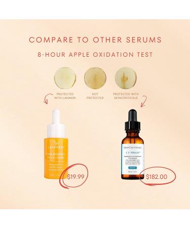 Timeless SkinCare Ceuticals Vitamin C Serum with Ferulic Acid - Anti Aging, Anti Wrinkle Face Serum for Brightening & Dark Spot Correction - 30ml - Buy Online on GoSupps.com