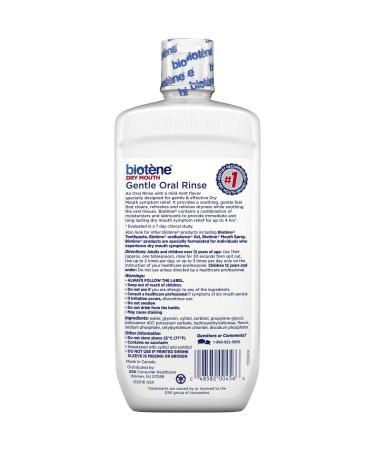 Biotene Mild Mint Alcohol-Free Oral Rinse 16oz for Dry Mouth Relief - Buy Online on GoSupps.com