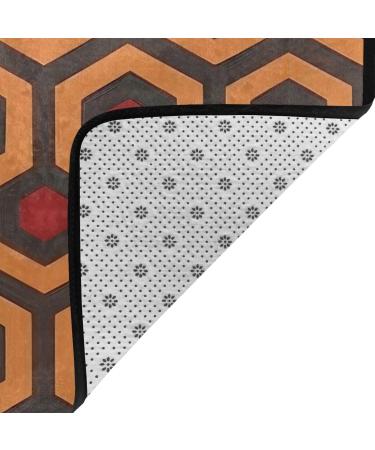 Shining Overlook Flannel Non-Slip Floor Mat - 63x48 Inch Comfortable Lint-Free Mat for Foot Pressure Relief - Ideal for Home Kitchen & Office - Buy Online on GoSupps.com