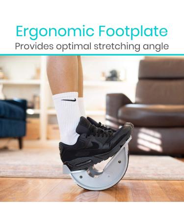 Vive Calf Stretcher Foot Rocker for Pro Shin Splint Relief - Roller Therapy Device for Achilles Plantar Fasciitis & Ankle Strengthening - Buy Online on GoSupps.com