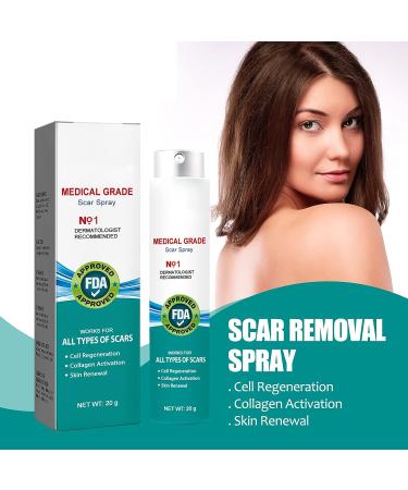 Advanced Scar Removal Cream for Dark Acne, Surgical Scars & Stretch Marks - Gentle Skin Care for Acne Prone Skin | Relieves Scar Itching | 30ml - Buy Online on GoSupps.com