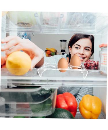 Hemoton Acrylic Egg Holder 1 Set Refrigerator Eggs Egg Carrier Egg Holder Egg Container Egg Organizer Shelf Storage Egg Carton - Buy Online on GoSupps.com