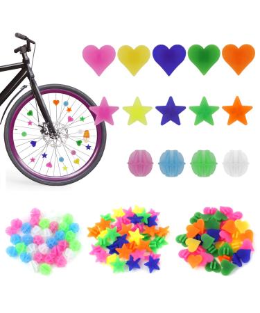 210 Colorful bicycle spokes Bicycle Accessories Children Bicycle Spokes Press People Children