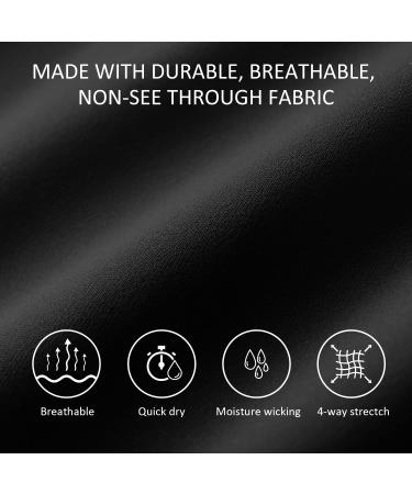 BALEAF Women's Riding Pants Equestrian Breeches Knee-Patch Tights | UPF50+ | Black - Small - Buy Online on GoSupps.com