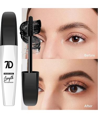 Waterproof Lash Mascara10ml Long Lasting Washable Eyelash Makeup Portable and Smudge Resistant Cosmetic for Women and Girls Volumizing and defining eyelash enhancer for daily sc - Buy Online on GoSupps.com