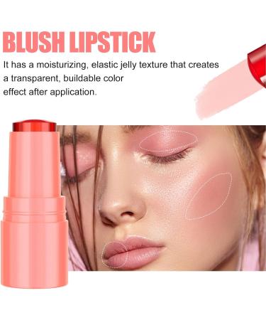 Yinhing 2Pcs 5g Blush Stick Creamy Texture Multifunctional Makeup Stick for Cheeks Lips Eyes with Long Lasting Moisturizing Effect Color - Buy Online on GoSupps.com