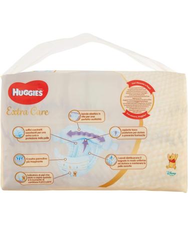 Huggies Extra Care Diapers Size 3 (4-9 kg) - 40 Count | Best International Shipping - Buy Online on GoSupps.com