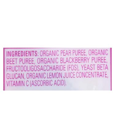 Happy Tot Super Bellies Organic Pears, Beets & Blackberries - 4 oz Puree | Happy Family Organics - Buy Online on GoSupps.com