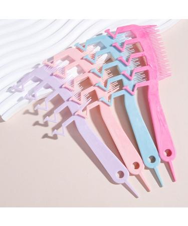 Peigne dents larges en forme de Z pour d m ler les cheveux bleu - Buy Online on GoSupps.com