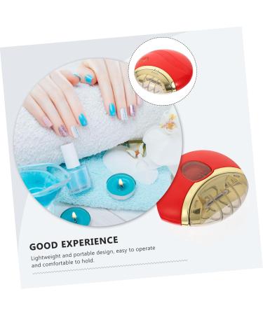 ERINGOGO Electric Nail Care Cutter Set - USB Charging Manicure & Pedicure Clippers | Red Nail Trimmer - International Shipping Available - Buy Online on GoSupps.com