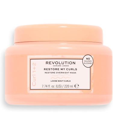  Revolution Haircare London RESTORE MY CURLS restore overnight mask 220 ml - Buy Online on GoSupps.com