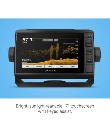 Garmin ECHOMAP UHD 73cv  7" Keyed-Assist Chartplotter with U.S. LakeVu g3 and GT24UHD-TM transducer - Buy Online on GoSupps.com