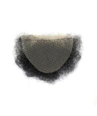 Meiverah Fake Private Hair Handmade Bikini Hair | Body Hair Volume | Style1 Natural Black - Buy Online on GoSupps.com