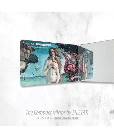 SILSTAR Unbreakable Acrylic Makeup Mirror: Nihonbashi Bridge in Snowing - Compact Card Mirror for Wallet - Handheld Vanity Mirror - Buy Online on GoSupps.com