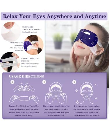 Steam Eye Mask for Dark Circles | Self Warming, Stress Relief, Sleep Aid - Buy Online on GoSupps.com