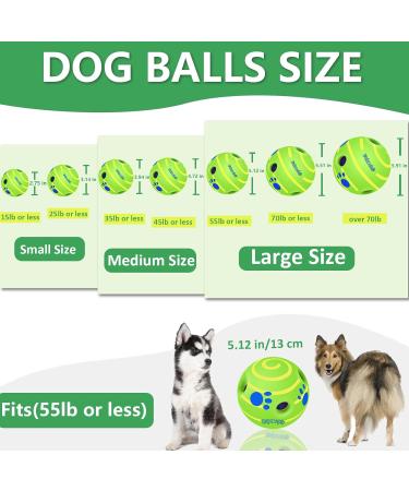 Buy Dauchgoe 5.11 Dog Toys Ball - Interactive Squeaky Training Toy for All Dogs - Durable Teeth Ball - Ships Internationally - Buy Online on GoSupps.com