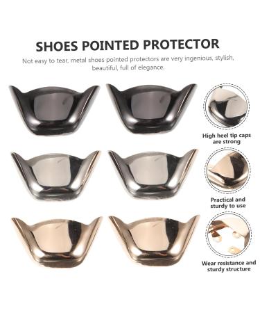 3 Pairs High Heels Heel Tips Shoe Cover & Repair Caps - Durable High Heel Protectors for Women - Buy Online on GoSupps.com