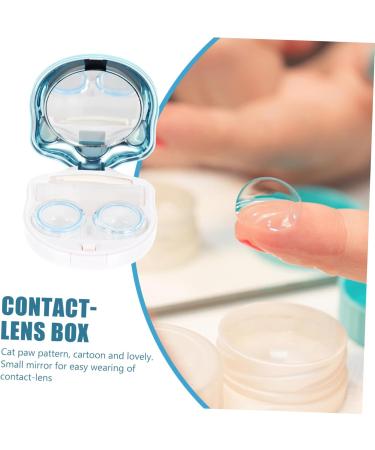 Gleavi CAT Claw Colored Contact Lenses Set with Applicator & Holder Travel-Friendly Makeup Tool & Storage ABS Color Sorted 3cm x 8cm x 7cm - Buy Online on GoSupps.com