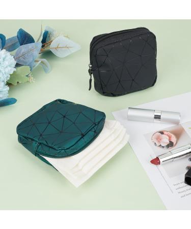 AMIJOUX 2 PCS Sanitary Napkin Storage Bags - Portable Menstrual Pad & Tampon Organizer for Women & Teens - Buy Online on GoSupps.com