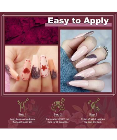 Lavender Violets 15ml Gel Nail Polish | UV LED Soak Off | Salon Quality A0652 - Buy Online on GoSupps.com