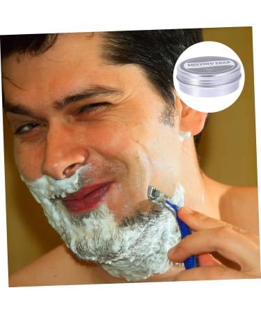 PAMINGONO 1pc Shaving Soap Shaving Cream for Men Foam Soap Cleaning Kit Aluminum Material Facial Soap Man Care 1 g (Pack of 1) Green - Buy Online on GoSupps.com