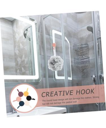 KITANDOVE 30pcs Creative Hook Hat Wall Hanger Towel Hangers Towel Hook Adhesive Wall Hooks Kitchen Hooks Abs - Buy Online on GoSupps.com