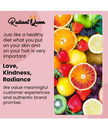 Radiant Queen Cotton Hair Towel - Purple | 100% Cotton Double Layer Material | Adjustable Size for Short, Medium, Long Hair | Anti-Frizz - Buy Online on GoSupps.com