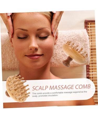 FOMIYES 4-Piece Beech Massage Comb Set - Portable Relaxation & Shower Brush for Women | Gua Wooden Hair Tools - Buy Online on GoSupps.com