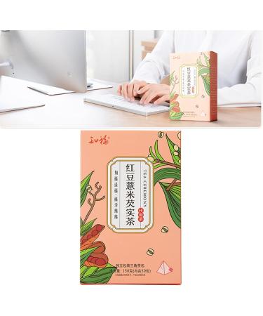 Herbal Tea Bags Red Bean Tea Bags Spleen Rich Fragrance Slim Body 30 Count for Working - Buy Online on GoSupps.com